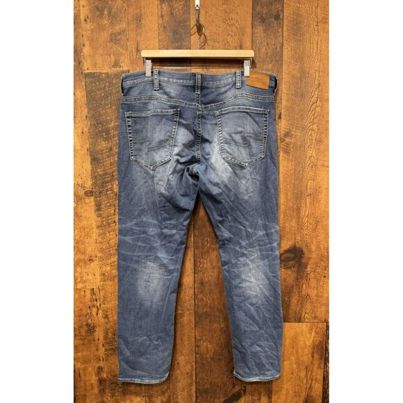 Silver Jeans Hunter Blue Wash Denim 38x33 - Picture 2 of 6